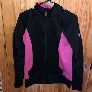 Under Armour athletic zip up sweatshirt